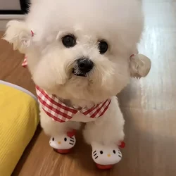 【Shoes for Pets】Good Gugu Little Elephant Cat and Dog Shoes and Socks, Bichon Frise Mommy Shoes, Waterproof and Non-Slip for Dogs, Can Be Worn Outside