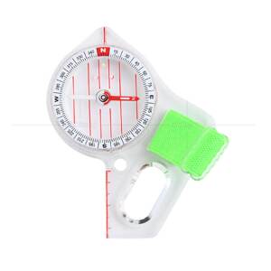 Proportions to point north needle outdoor travel survival supplies map guide with lane rope hiking camping trekking adventure
