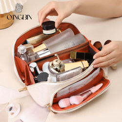 High-End Cosmetic Bag, Large Capacity, Portable, Women's 2026 New Model, Classy Cosmetics Partitioned Storage Bag, Travel Light Luxury