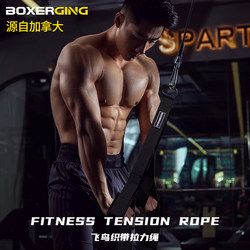 Fitness Pull-Up Bar Extension Rope, Multi-Functional Training Auxiliary Resistance Band for High Pull-Down Exercises
