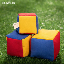 Dewick Children's Mini Sandbags for Kindergarten and Elementary School Students, Hand-Held Mini Sandbags, Handmade Toy Bags, Rope Canvas