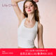 Women's underwear gathered small breasts without steel rings I-shaped beautiful back straps without marks in summer wear thin sports vest bra
