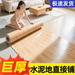 Carpet for Bedroom, Full Coverage for Home Use, Large Area, Waterproof, Non-Slip Floor Mat, Thickened Pvc Plastic Floor Mat