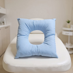 Special U-Shaped Pillow for Beauty Salons, Removable and Washable, Massage Bed Headrest, Beauty Bed Face Hole Cushion, Ear Pillow, O-Shaped Pillow