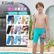 ZOKE boys racing five-point swimming trunks professional training ZOKE 2025 new swimming quick-drying student competition model
