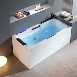 Bathtub Small Apartment Massage Acrylic Bathroom Adult Home Surfing Insulation Constant Temperature Non-Slip Japanese Bathtub
