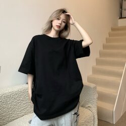 Nasa Loose and Versatile Solid Color Pure Cotton Short-Sleeve T-Shirt, Unisex Couple Wear, Spring and Summer 2025 New Top