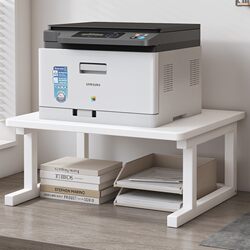 Printer Storage Rack Countertop Small Double-Layer Storage Rack Office Desktop Copier Multi-Functional Storage Rack