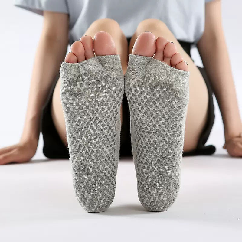 LA Active Grip Socks - Yoga Pilates Barre Ballet Non Slip-Taobao