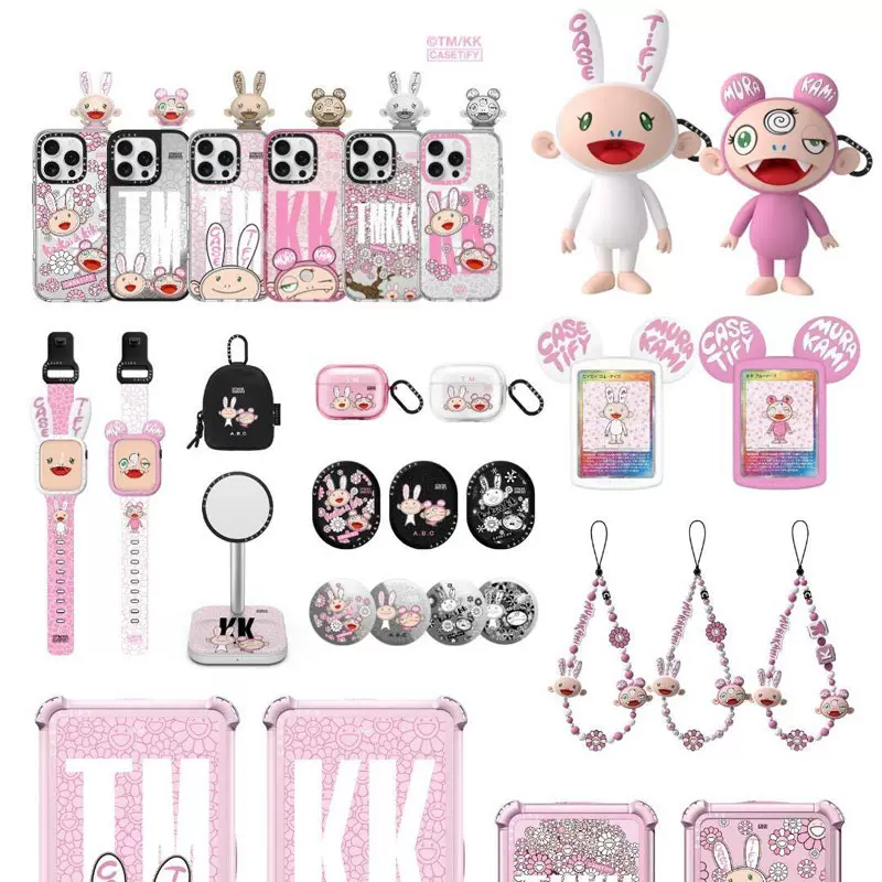 现货村上隆x CASETiFY: KAIKAI AND KIKI联名系列适用苹果