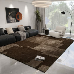 Living Room Floor Mat, Modern Carpet, New High-End Sofa Coffee Table Rug, Formaldehyde-Free, Odorless, Sound-Absorbing, Home Use, Wear-Resistant