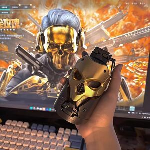 
Operation Delta Eclipse Gold Rose Red Wolf Smoke Bomb Cos Prop Pendant Gift Model Play Desktop Ornaments Peripheral