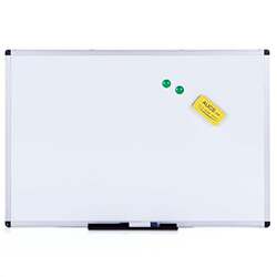 Aucs Mobile Whiteboard Stand Type 120*90cm Office Teaching Conference Room Company Meeting Whiteboard Blackboard Single