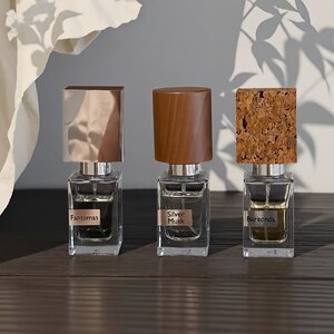 
Nasmati Silver Musk Perfume Black Tobacco Absinthe Durona Kotik Psychedelic Venus Sample