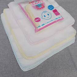 Small Square Towel, Thin Gauze, Pure Cotton Muslin, Newborn Baby Cloth, Baby Washcloth, Gauze Towel, Baby Mouth and Face Towel, Handkerchief