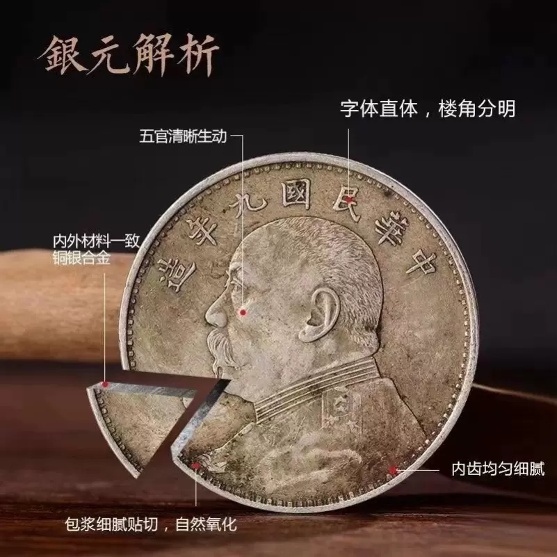 鎳幣中華民國二十六年冀東政府貳角壹角五分一分五釐古玩五枚一組