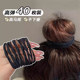 Highly elastic and durable rubber band for women to tie hair, hair tie for adults, simple and versatile black headband that does not hurt hair, hair accessories