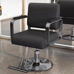 Barber Shop Chair, Trendy Hairdressing Chair, Salon-Specific Haircut Chair, Adjustable and Reclining, High-End Perm and Dye Chair