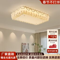 French-Style Cream Ceiling Lamp with Creative ins Feathers, Full-Spectrum Eye-Protecting Led for Living Room, Bedroom, Study, Light Luxury Lighting Fixtures
