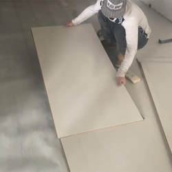 Wooden Flooring for Home Use, Square Cream-Style Gray Marble, White Terrazzo, Engineered Wood Flooring for Commercial Use