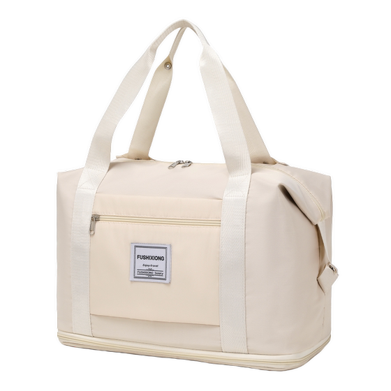 Short -distance travel bag large -capacity Women lightly wait for the bag to pick up bags, handle Li bag back bag backpack sleeve box