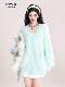 HTYM snow top mousse mohair cardigan knit sweater women autumn and winter mink velvet lazy style jacket top