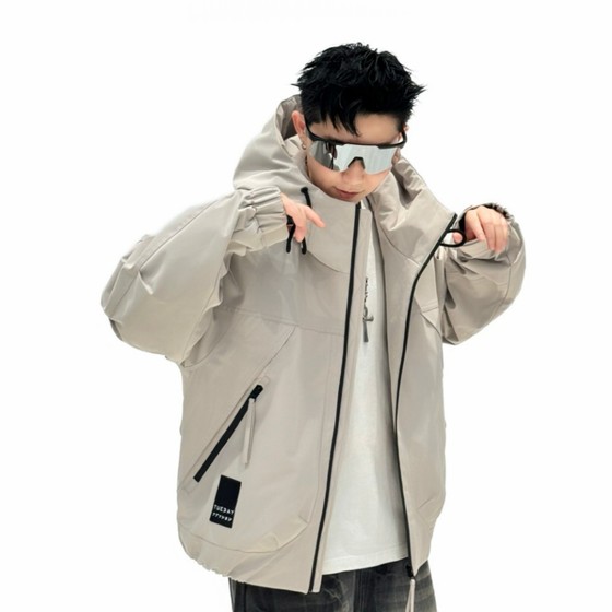 
Winter new thickened cotton jacket couple style loose quilted jacket men's casual sports thickened cotton clothes