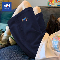 Tangshi Group Mh Navy Blue Sports Shorts for Women, Suitable for Outdoor Wear in Summer 2026, New Thin Casual Loose Five-Point Pants X