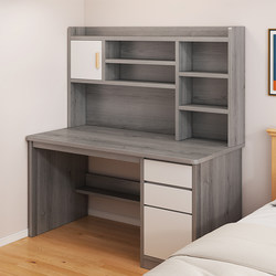 Desk Student Home Writing Desk Bookcase Bookshelf Integrated Desk Bedroom Computer Desk Study Desk Junior High School Students 2025