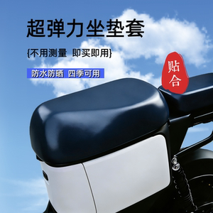 The waterproof sunscreen of the new national standard vehicle electric vehicle seat is suitable for Yadi Emma New Day electric car seat cushion
