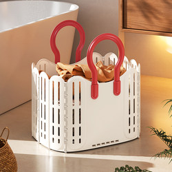 Foldable Laundry Basket for Home Use, Large Capacity Laundry Hamper for Bathroom and Restroom to Store Dirty Clothes