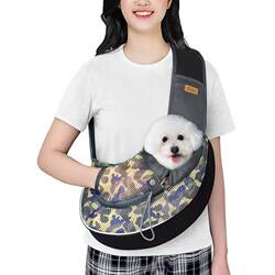 Pet Shoulder Bag Teddy Portable Bag for Outings All Seasons Dog Backpack Puppy Foldable Cat Crossbody Bag