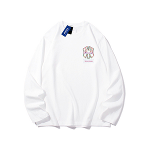 
Bottoming shirt men's long-sleeved T-shirt pure cotton white body shirt spring and autumn inner wear clothes 2023 new autumn clothes