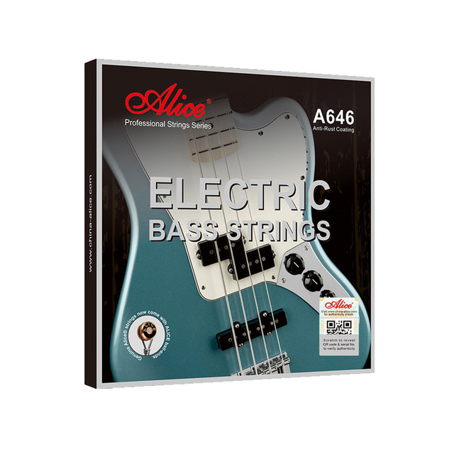 Alice electric bass strings A646/647/AWR68 anti-rust coating 045-105 ...