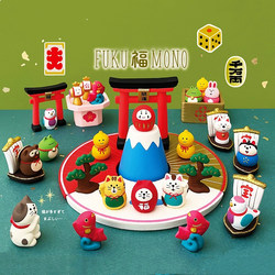 Japanese-Style Cat Zakka Lucky Bean Fortune-Attracting New Year Snake Year Good Luck Collection Mini Desktop Decoration Small Ornaments