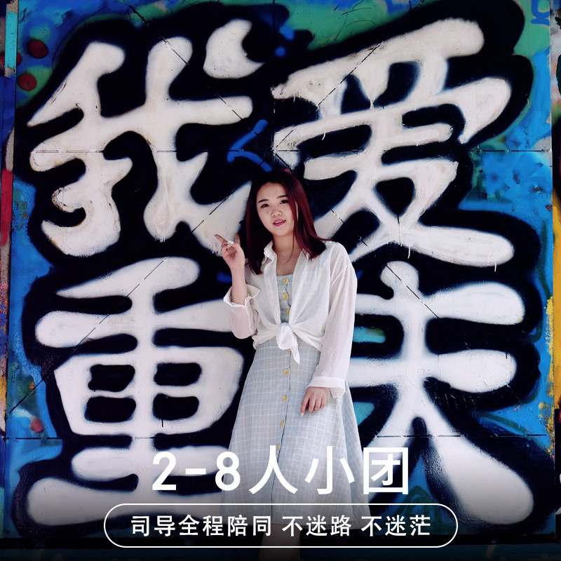 重庆市区二日游2-8人小团动物园长江索道洪崖洞磁器口两江游夜景