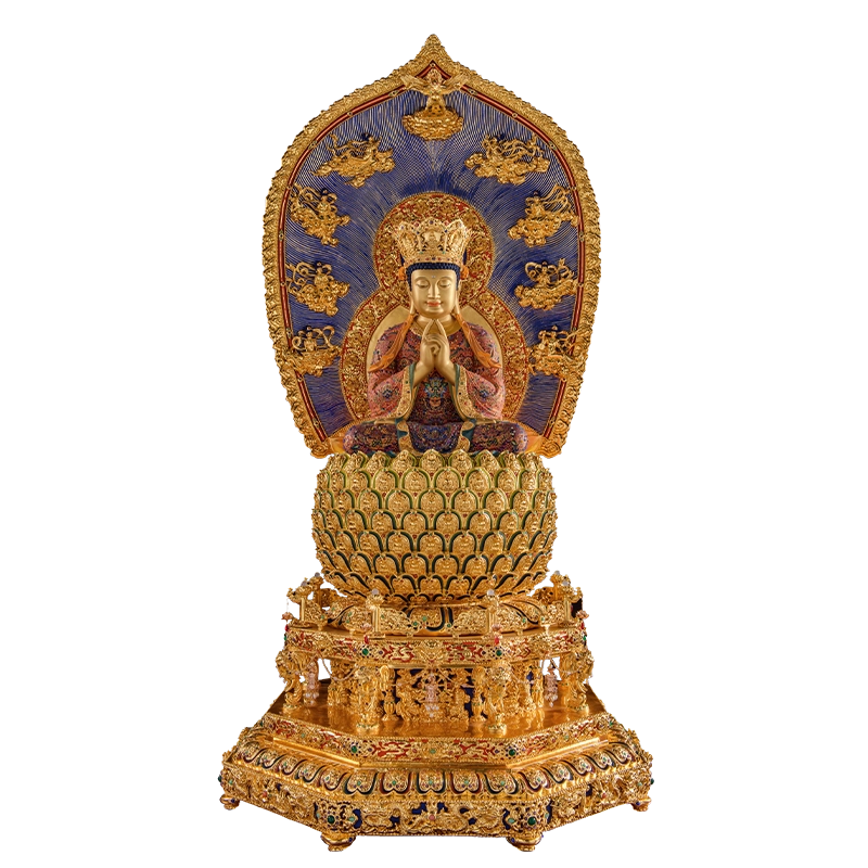 銅器 善財 童子 龍女 仏像一対 工芸品 美術品 置物 銅器 善財 童子 龍女 仏像一対 工芸品 美術品 置物 銅器 善財