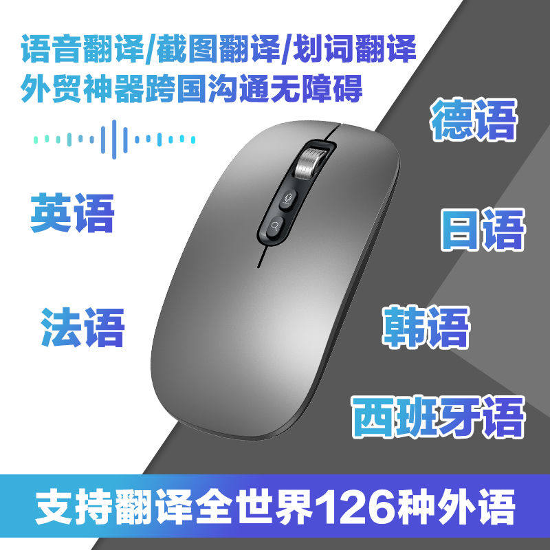 Iflytek M108 AI Voice Wireless Mouse - 20000DPI, Bluetooth, Voice Control