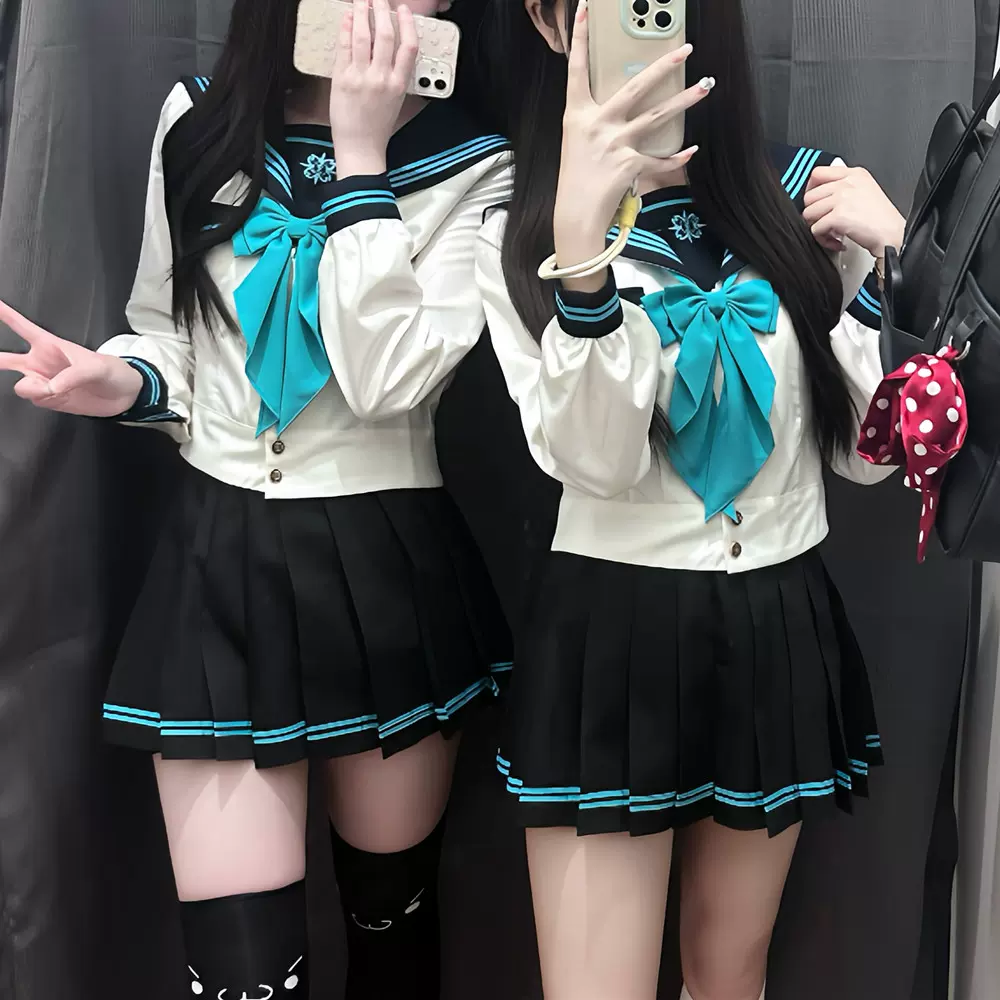 レプリカ 東大阪女子高校 冬セーラー服セット（本格的）185cm 