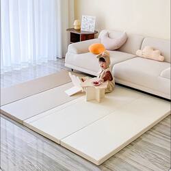 Baby Crawling Mat, Foldable Crawling Mat, Thickened Anti-Fall Floor Mat for Infants, Children's Home Play Crawling Mat, Seamless