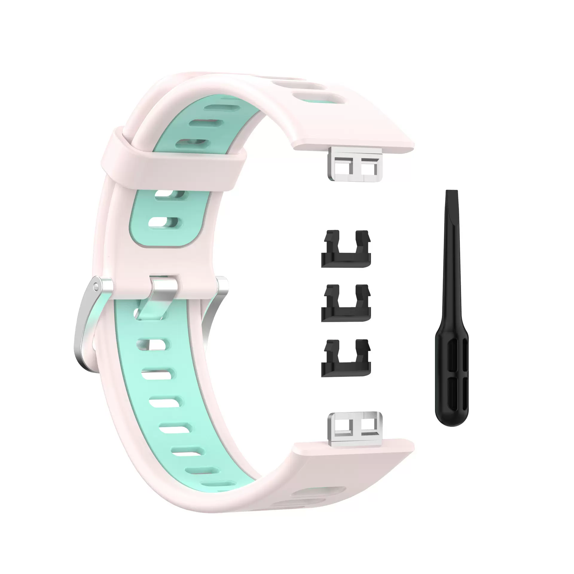 适用华为watch fit双色表带FIT Special Edition撞色表带-Taobao