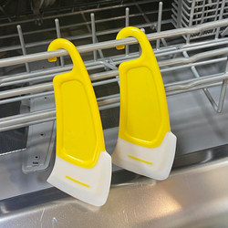 One-Scratch-Clean Silicone Scraper for Home Kitchen, Multi-Functional for Scraping Oil Stains, Meat Filling, Non-Stick Pans, High-Temperature Resistant Spatula