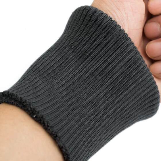 
Extremely soft threaded wool cuffs, a pair of winter down jackets with extended cuffs, knitted loose thickened pants