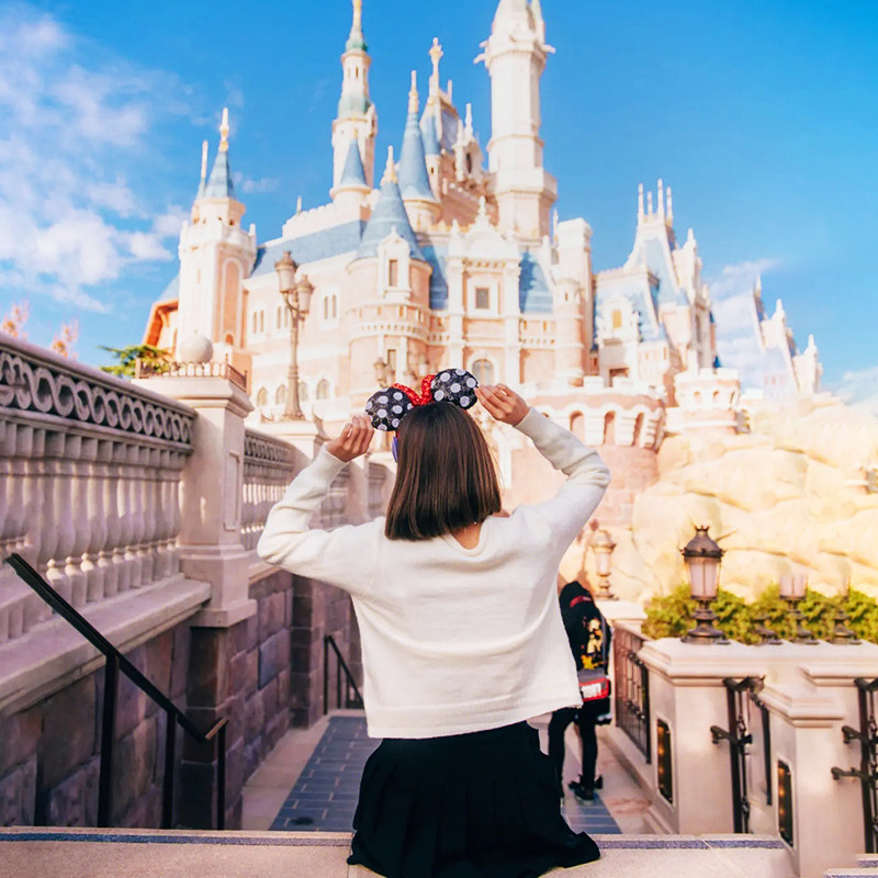 纯玩含高铁 上海旅游迪士尼乐园4天3晚跟团游四钻酒店可二次入园