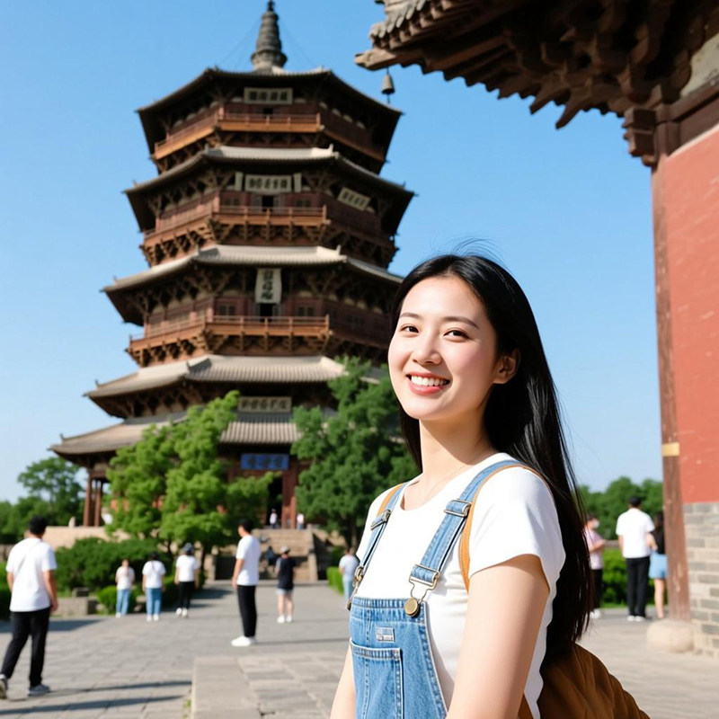 6人纯玩小团 含机票山西旅游五台山云冈石窟壶口瀑布6天5晚跟团游