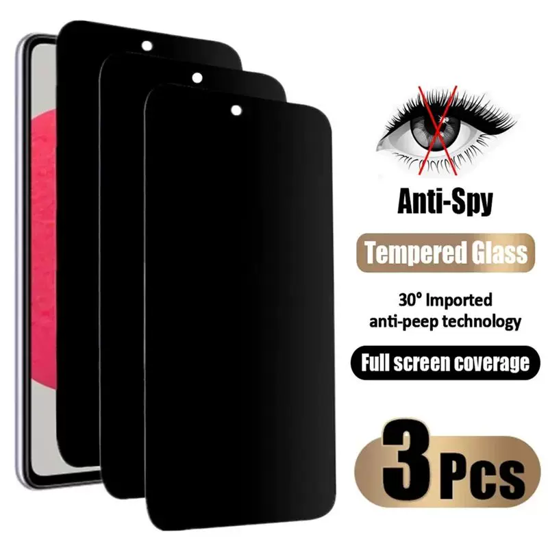 Privacy Screen Protector for Galaxy A54 A34 A13 A53 A52 A12