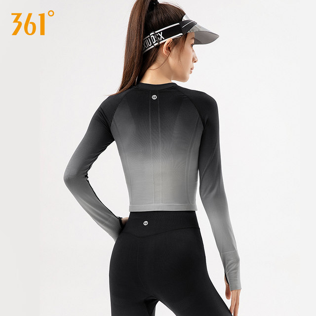 Ensemble De Sport Femme - T-shirt Manches Longues Et Pantalon De Yoga, Séchage Rapide, Pour Running, Gym, Yoga - Rose, Taille S
