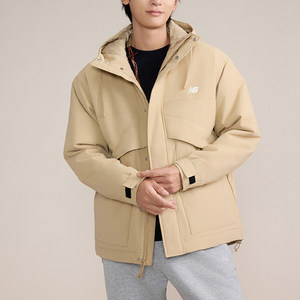 
New Balance/NB genuine outdoor men's hooded warm sports and leisure cotton clothing AMJ43377-INC