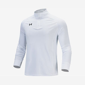 
UA/Under Armor genuine spring and autumn men's simple slim fashion outdoor knitted long-sleeved T-shirt 21600601-100