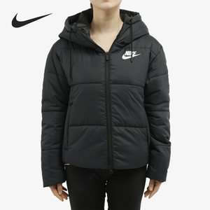 Nike/Nike genuine winter new women's outdoor sports warm hooded cotton clothes CJ7579-010